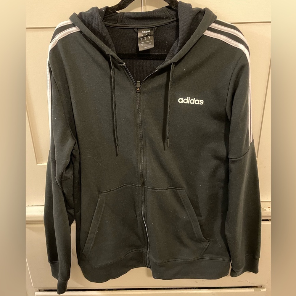 adidas zipper hoodie